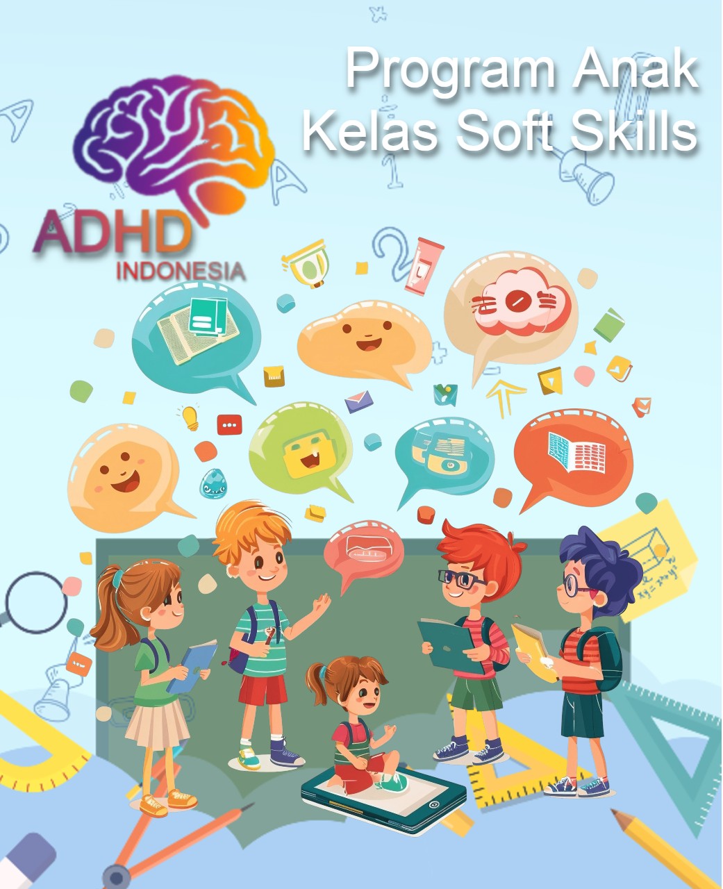 Program ADHD Indonesia Kabupaten Aceh Barat Daya Kelas Soft Skills Anak ADHD